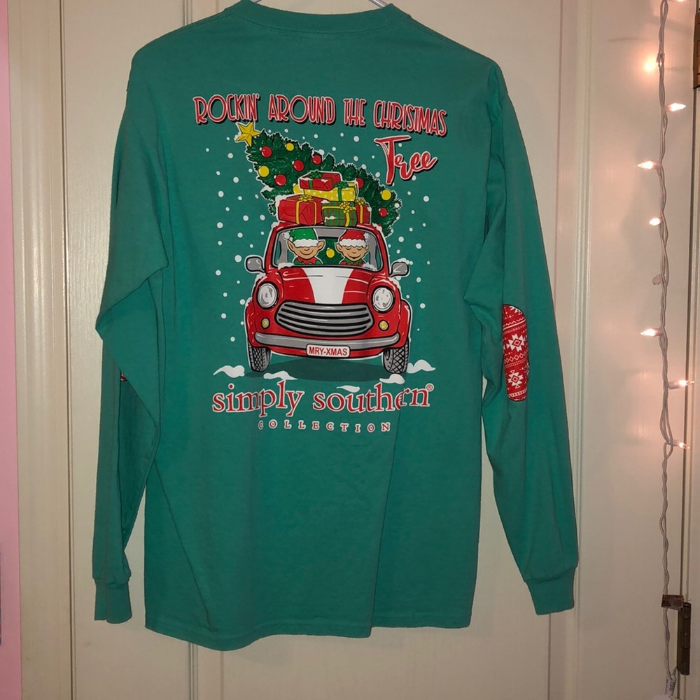 Christmas simply southern t-shirt